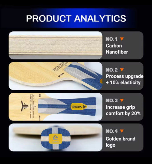 LOKI TELSON CNF Professional Table Tennis Blade