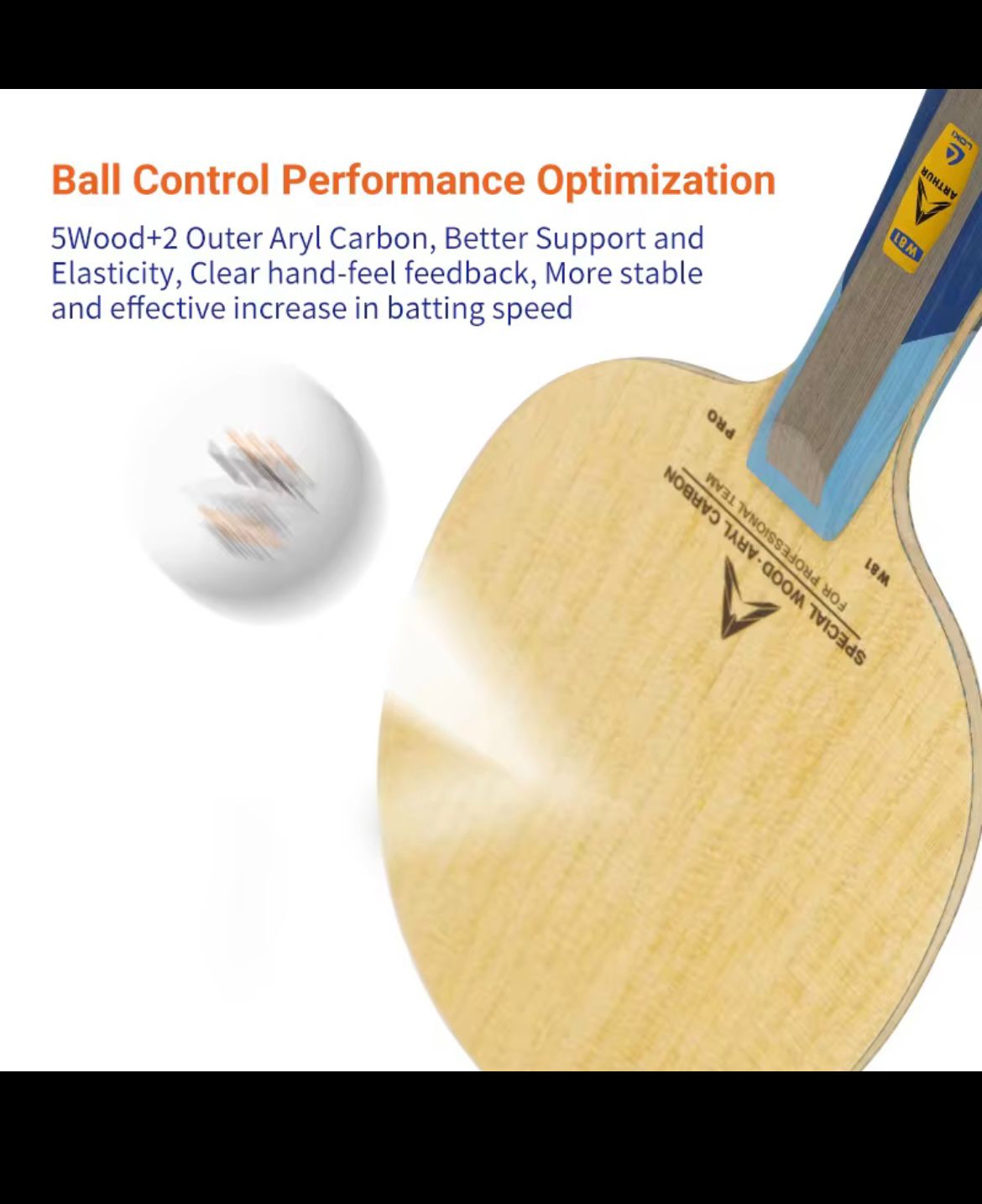 LOKI W81 Arthur Outer – Professional Arylate Carbon Blade