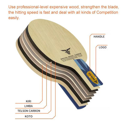 LOKI TELSON SPEED Professional Table Tennis Blade