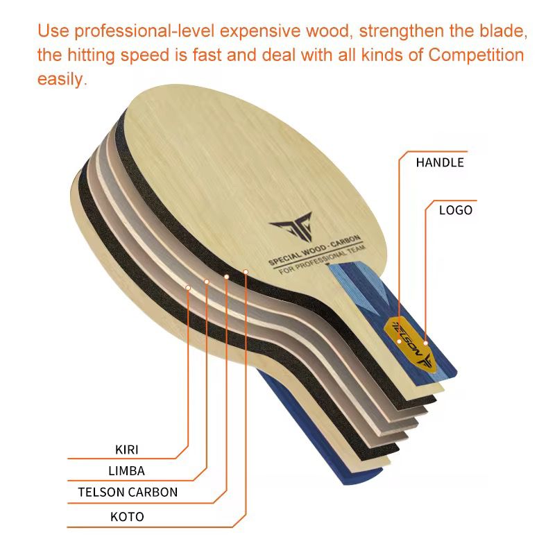 LOKI TELSON POWER Professional Table Tennis Blade