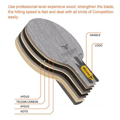 LOKI TELSON POWER Professional Table Tennis Blade