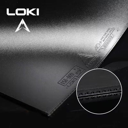 Loki Arthur Europe ITTF Approved Table Tennis Rubber – High Spin & Speed
