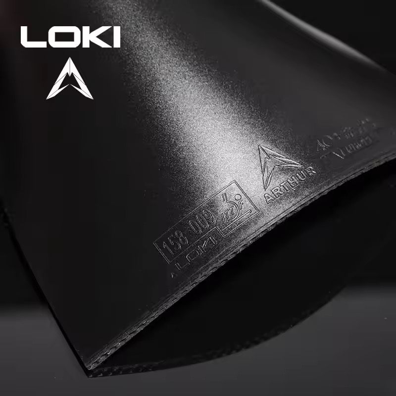 Loki Arthur Europe ITTF Approved Table Tennis Rubber – High Spin & Speed