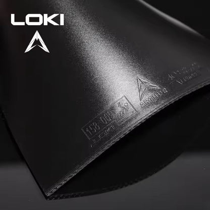 Loki Arthur Europe ITTF Approved Table Tennis Rubber – High Spin & Speed