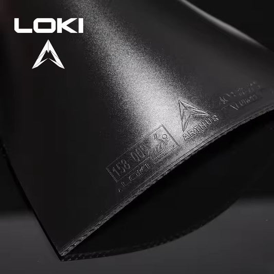 Loki Arthur Europe ITTF Approved Table Tennis Rubber – High Spin & Speed