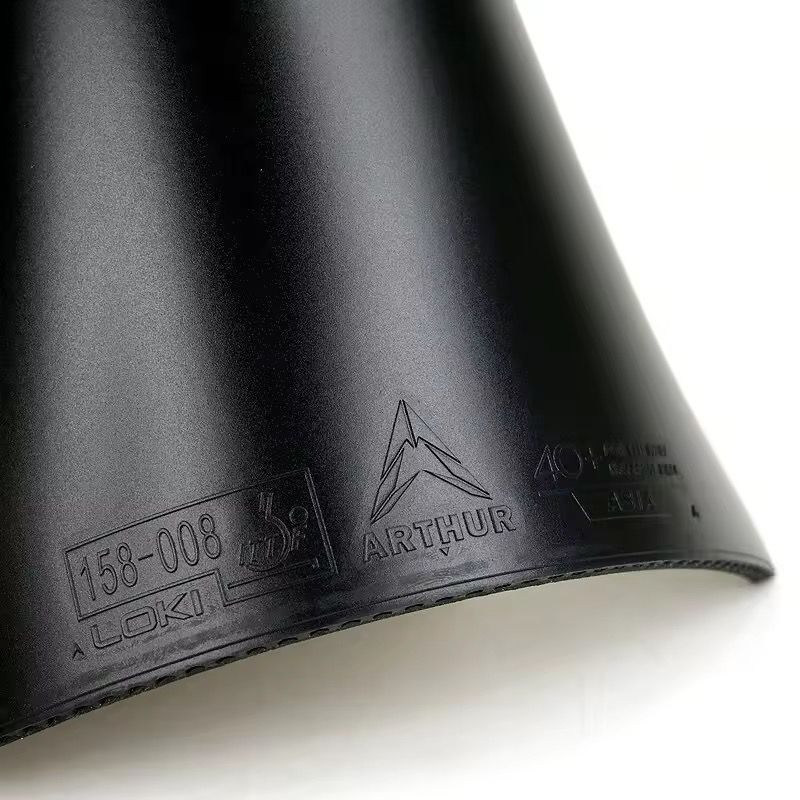 Loki Arthur Asia Table Tennis Rubber – Super Sticky Spin, High Speed Carbon Sponge, ITTF Approved Rubber for Professional Players