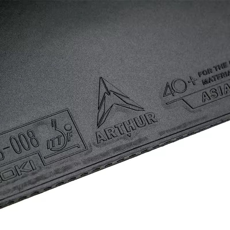 Loki Arthur Asia Table Tennis Rubber – Super Sticky Spin, High Speed Carbon Sponge, ITTF Approved Rubber for Professional Players