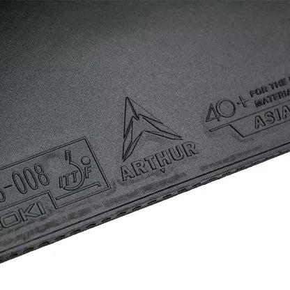 Loki Arthur Asia Table Tennis Rubber – Super Sticky Spin, High Speed Carbon Sponge, ITTF Approved Rubber for Professional Players