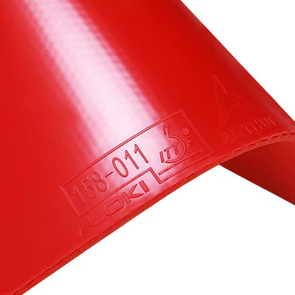 LOKI Arthur China Table Tennis Rubber – ITTF Approved | Super Sticky High Spin & Control Rubber for Professional Players