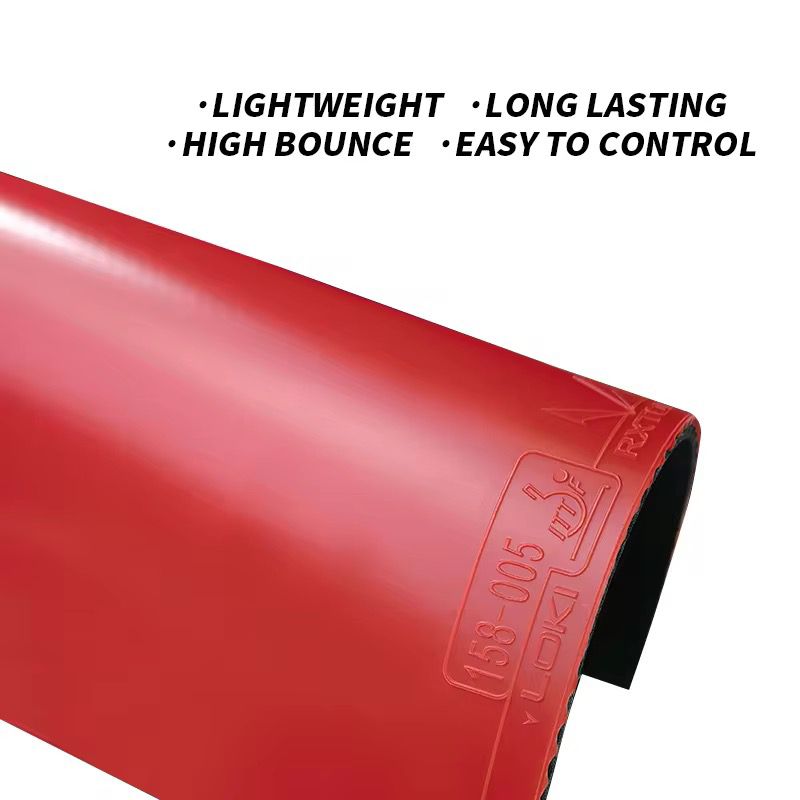LOKI Rxton 1 Special Table Tennis Rubber – Sticky Surface with Kunlun Sponge | High Spin & Speed Performance | ITTF Approved