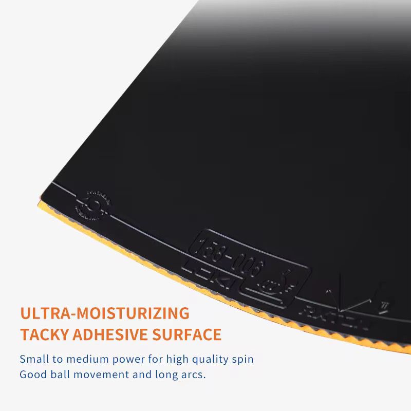Loki Rxton 3 Table Tennis Rubber – Hyper Energy X & Negh Sponge Technology | High Spin, Speed & Control | ITTF Approved