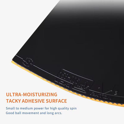 Loki Rxton 3 Table Tennis Rubber – Hyper Energy X & Negh Sponge Technology | High Spin, Speed & Control | ITTF Approved