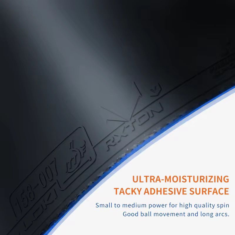 LOKI Rxton 5 Pro Table Tennis Rubber – Blue Sponge | High Spin, Power & Control for Advanced Players