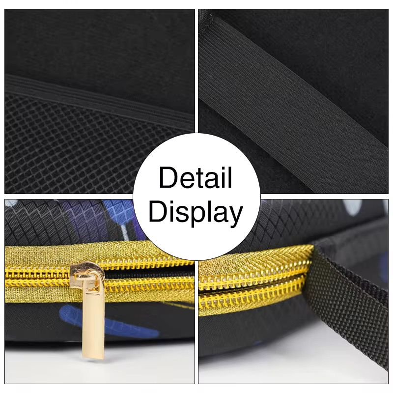 LOKI Premium Hard Shell Table Tennis Racket Case – Shockproof EVA Ping Pong Paddle Cover with Ball Storage