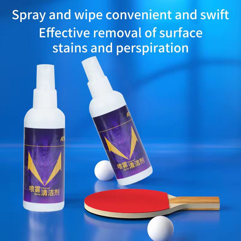 LOKI Table Tennis Racket Rubber Spray Cleaner (100ml) Long-Lasting Grip & Protection