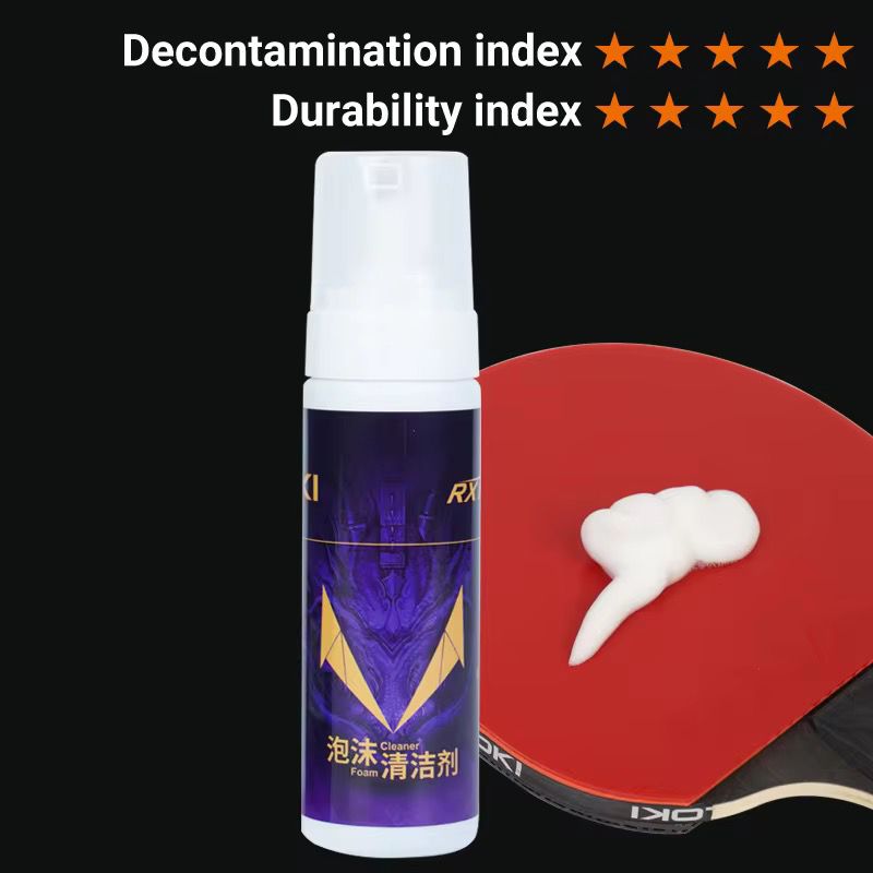 LOKI Rxton 200ml Foam Table Tennis Rubber Cleaner – Long-Lasting Cleaning & Protection Spray for Ping Pong Racket Rubbers